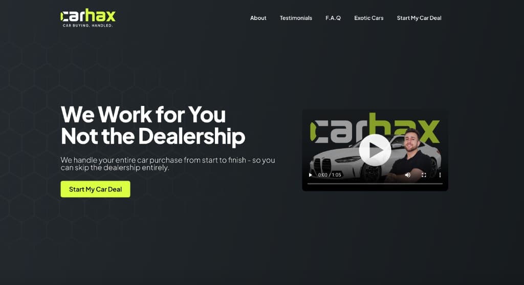 AutoHax intro video preview